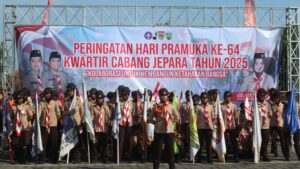 Kwarcab Jepara Santuni Anak Yatim dan Donor Darah di Peringatan Hari Pramuka Ke-64 Tahun 2025