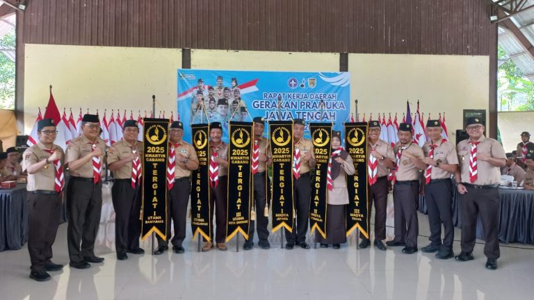 Kwartir Cabang Gerakan Pramuka Jepara Kembali Torehkan Tinta Emas Prestasi Tingkat Jawa Tengah