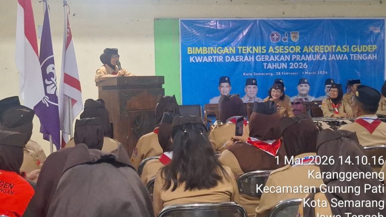 Diguyur Hujan Deras, Bimtek Asesor Kwarda Jateng 2026 Resmi Ditutup: Kelulusan Ada di Tangan Kwarnas