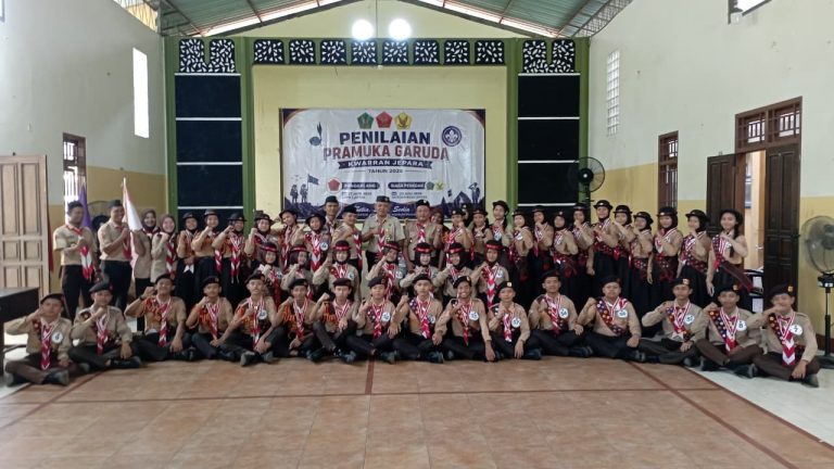 Melahirkan Generasi Unggul, 71 Pramuka Penggalang Kwarcab Jepara Resmi Dilantik Jadi Pramuka Garuda di Kwarran Jepara tahun 2026